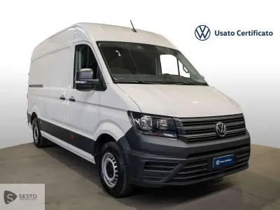Usata VW Crafter Business 140 CV (102 kW) 2024 Bianco Furgone