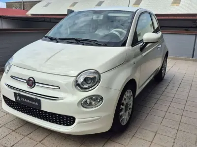 Usata Fiat 500C Lounge 69 CV (50 kW) 2021 Bianco Cabrio