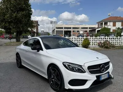 Gebraucht Mercedes C250 Premium Plus 204 PS (150 kW) 2017 Weiß Coupé