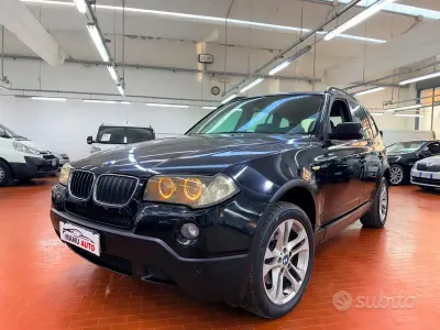 Usata BMW X3 Sport Line 177 CV (130 kW) 2008 Nero SUV