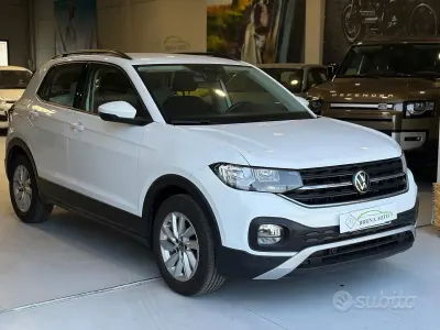 Usata VW T-Cross Style 110 CV (80 kW) 2022 Bianco SUV