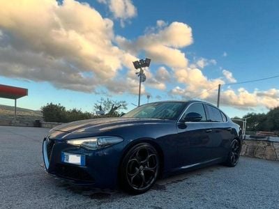 Usata Alfa Romeo Giulia Super 180 CV (132 kW) 2018 Blu Berlina