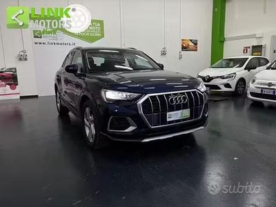 Begagnad Audi Q3 Advanced 150 HK (110 kW) 2021 Blå SUV