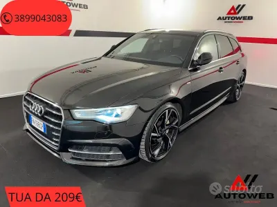 Usata Audi A6 S-Line 218 CV (160 kW) 2016 Nero Station wagon