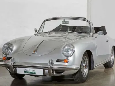 Usata Porsche 356 B 60 CV (44 kW) 1960 Argento Cabrio