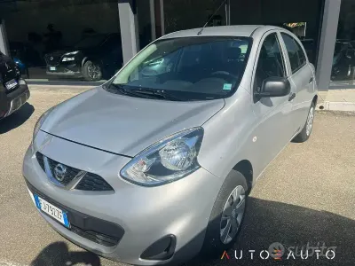 Usata Nissan Micra Visia 80 CV (58 kW) 2017 Grigio Utilitaria