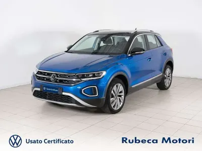 Usata VW T-Roc Style 150 CV (110 kW) 2022 Blu/azzurro SUV