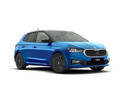 Nuova Skoda Fabia 95 CV (69 kW) 2026 Blu race metallizzato nero tulipano perl Utilitaria