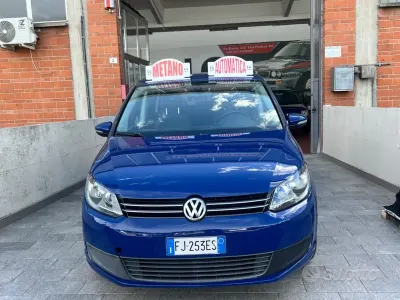 Usata VW Touran Highline 150 CV (110 kW) 2011 Blu Monovolume
