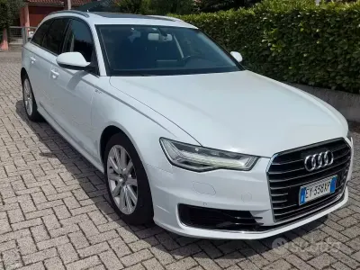 Usata Audi A6 S-line plus 190 CV (139 kW) 2015 Bianco Station wagon