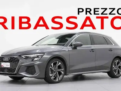 Usata Audi A3 Comfort 200 CV (147 kW) 2023 Grigio daytona perla Berlina
