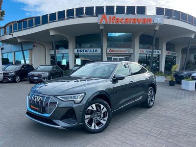 Usata Audi e-tron Sportback S-Line 230 kW (313 CV) 2020 Grigio SUV