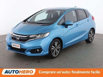 Usata Honda Jazz Elegance 102 CV (75 kW) 2018 Blu/azzurro Utilitaria