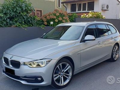 Usata BMW 316 Sport Line 140 CV (102 kW) 2016 Grigio Station wagon