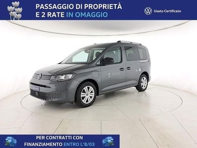 Nuova VW Caddy 150 CV (110 kW) 2025 Grigio indium metallizzato Monovolume