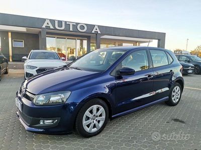 Usata VW Polo 75 CV (55 kW) 2011 Blu Berlina