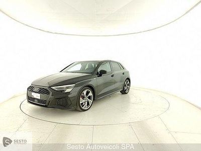 Nero Usata 2024 Audi A3 Sportback S-Line Utilitaria | 46.900 € (Cara)