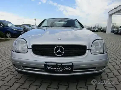 Usata Mercedes SLK200 136 CV (100 kW) 1997 Grigio Cabrio