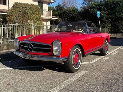 Usata Mercedes 230 150 CV (110 kW) 1964 Rosso Cabrio