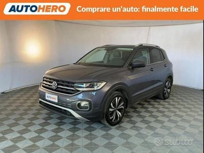 Usata VW T-Cross Advance 110 CV (80 kW) 2022 Grigio SUV
