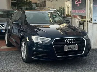 Usata Audi A3 Ambiente 116 CV (85 kW) 2017 Blu/azzurro Berlina