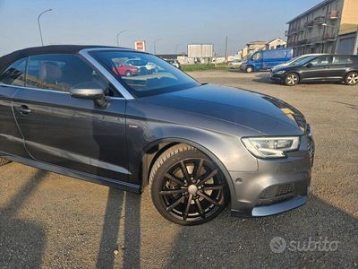 usata Audi A3 Cabriolet S-line 2.0 TDI quattro 184cv