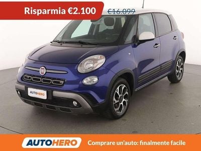 Begagnad Fiat 500L Cross 95 HK (69 kW) 2022 Blå Minibuss