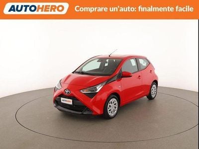 Usata Toyota Aygo Connect Style 72 CV (52 kW) 2021 Rosso Utilitaria