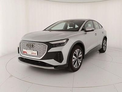 Usata Audi Q4 Sportback e-tron Advanced 150 kW (204 CV) 2022 L5 argento fioretto metallizzato SUV