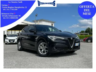 Usata Alfa Romeo Stelvio Business 160 CV (117 kW) 2021 Nero SUV