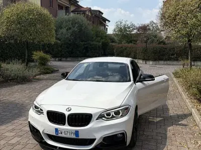 Usata BMW 218 M Sport 150 CV (110 kW) 2016 Bianco Coupé
