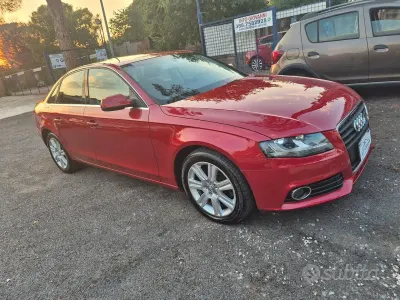 Usata Audi A4 Advanced 160 CV (117 kW) 2010 Rosso Berlina