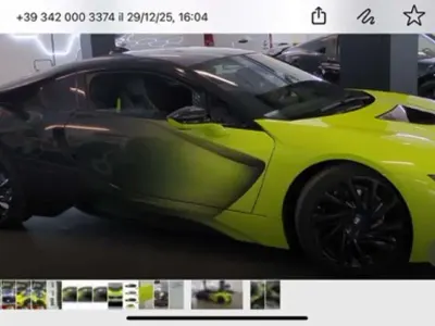 Usata BMW i8 Efficient Dynamics 231 CV (169 kW) 2015 Verde Coupé