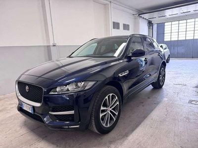 Usata Jaguar F-Pace R-Sport 179 CV (131 kW) 2018 Blu/azzurro SUV
