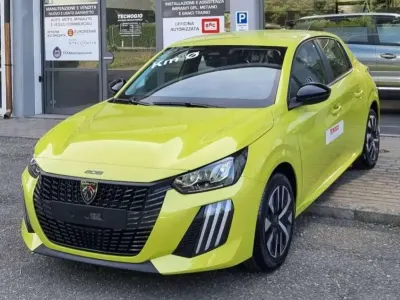 Nuova Peugeot 208 Style 101 CV (74 kW) 2025 Giallo agueida Utilitaria