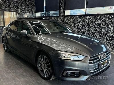 Usata Audi A5 S-Line 190 CV (139 kW) 2017 Grigio Coupé