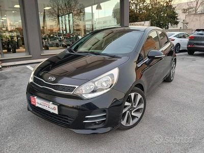 Usata Kia Rio 75 CV (55 kW) 2015 Nero Berlina