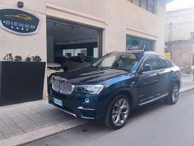 Usata BMW X4 xLine 190 CV (139 kW) 2017 Blu SUV