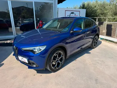Usata Alfa Romeo Stelvio Sprint 190 CV (139 kW) 2020 Blu SUV