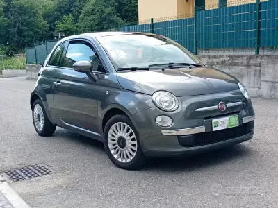 Usata Fiat 500 Lounge 69 CV (50 kW) 2013 Grigio Utilitaria