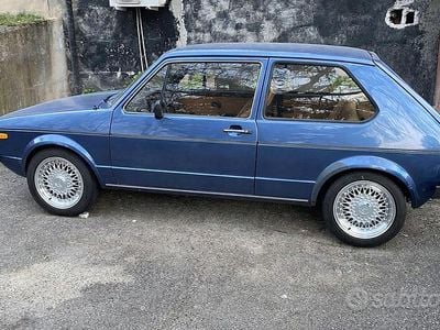 Usata VW Golf I 1980 Blu Utilitaria
