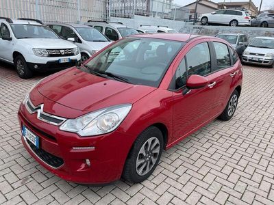Usata Citroën C3 Exclusive 68 CV (50 kW) 2014 Rosso Utilitaria