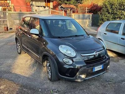 Usata Fiat 500L Trekking 105 CV (77 kW) 2015 Nero Monovolume