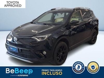 Usata Toyota RAV4 Hybrid Style 197 CV (144 kW) 2017 Nero SUV