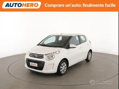 Second-hand Citroën C1 69 CP (50 kW) 2015 Alb Hatchback