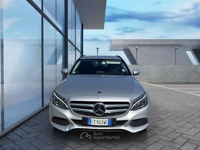 Usata Mercedes C220 170 CV (125 kW) 2017 Argento Station wagon