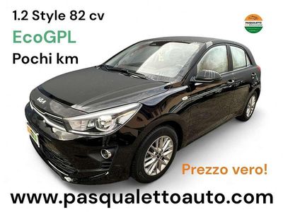 Usata Kia Rio Style 82 CV (60 kW) 2022 Nero Berlina