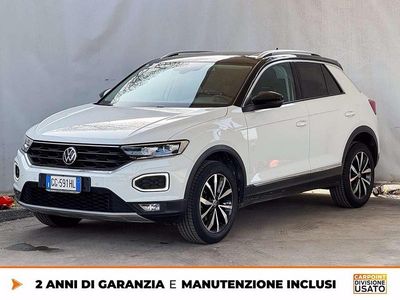 Usata VW T-Roc Style 110 CV (80 kW) 2021 Bianco SUV