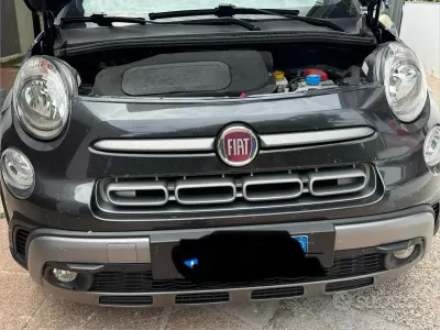 Usata Fiat 500L Cross 95 CV (69 kW) 2019 Grigio Monovolume