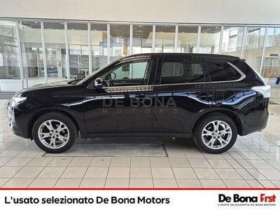 Usata Mitsubishi Outlander Intense 150 CV (110 kW) 2015 Nero SUV